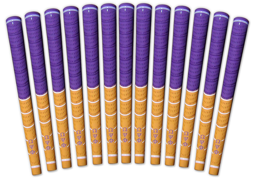Omega Psi Phi Golf Club Set of 11 Grips